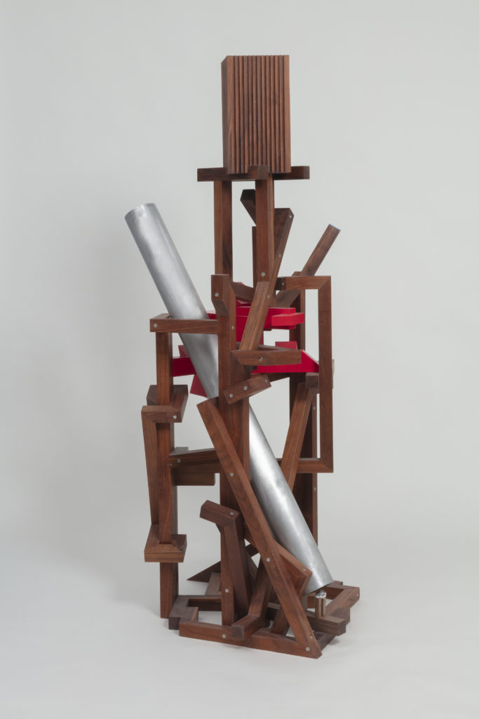Photo de la sculpture « Passage à tabac » de Gilles Mihalcean